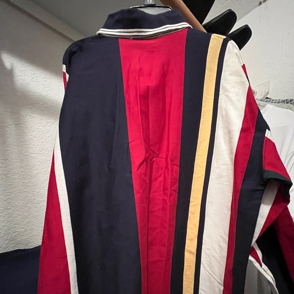Vintage Ralph Lauren Men’s Striped Rugby Polo - Picture 3 of 6